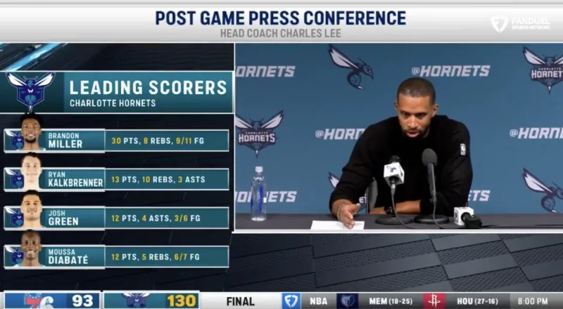 博鱼BOYU SPORTS-查尔斯-李谈球队：球队的进攻因流畅的传导球而持续被激活